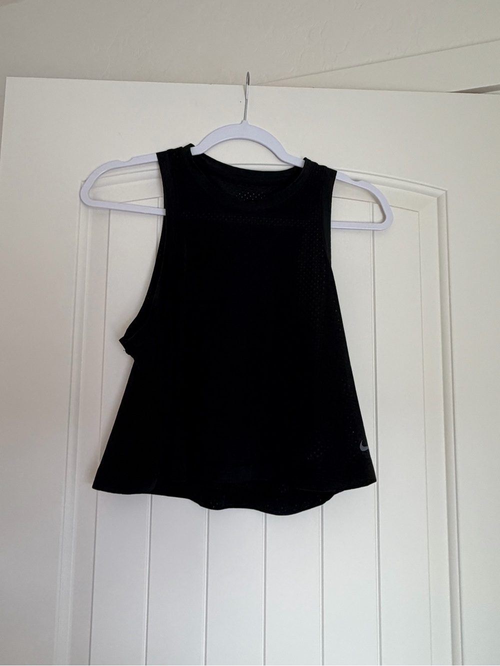 Nike Black Athletic Cropped Tank
